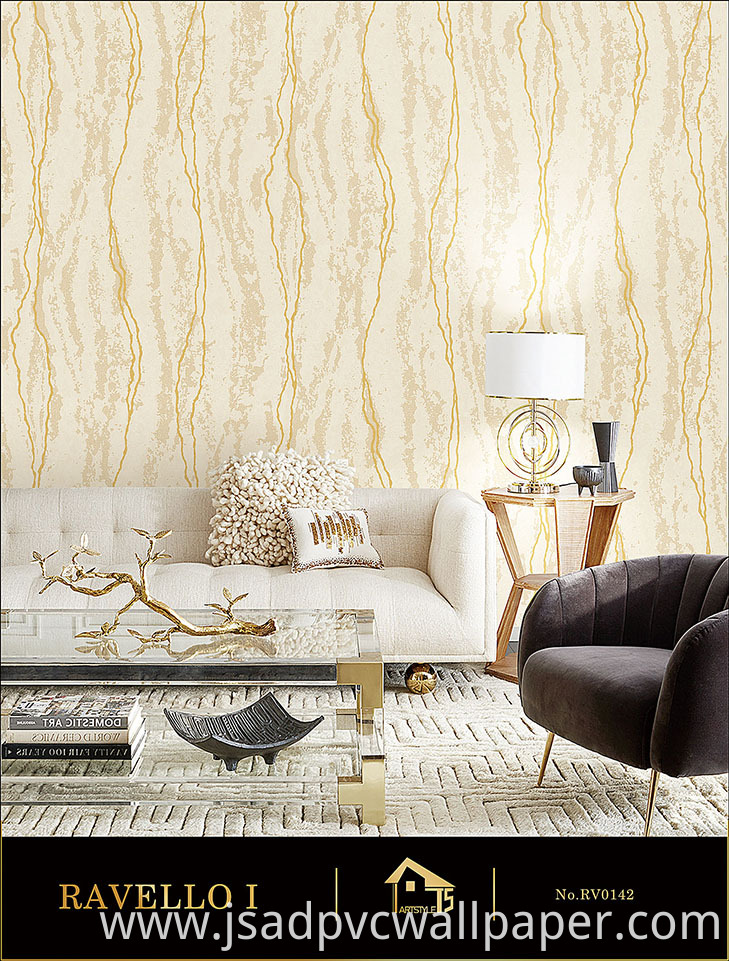 Home Simple Wind PVC Decorative Wallpaper